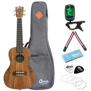 우마 UK15SC 탑솔리드 콘서트 우쿨렐레 코아