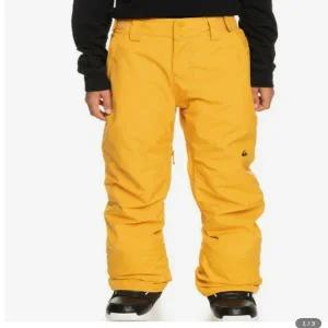 퀵실버키즈  주니어 레귤러핏 스키복 팬츠 옐로우 (KD51PS019YKM)