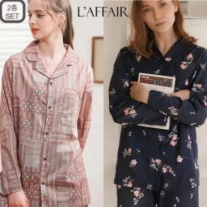 라페어 면 파자마 2종세트 LJMBD223-MT