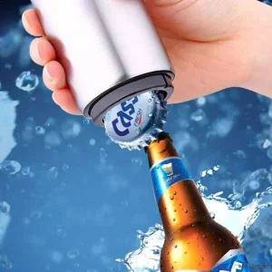 [골드스마일]자동 병뚜껑 오프너 맥주 와인 손쉬운 도구