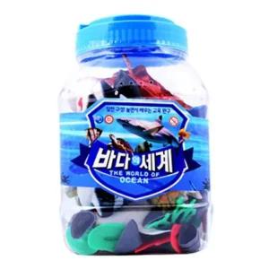 유아 바다 생물 모형 피규어 학습용 교육용 인형 대 / 유아피규어 동물피규어 교육용장난감 유아완구 장난