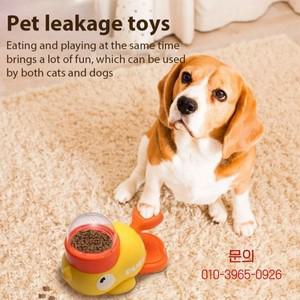 강아지 퍼즐 급식기 동결건조 간식 발사기 애완동물 셀프 서비스 음식 디스펜서 강아지 훈련 및 지능 개발