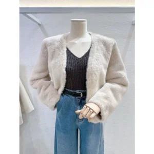 [갤러리아] [LAP]브이넥 퍼자켓 (AR7XJ466)