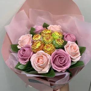 트라움몰 츄파춥스 사탕 플라워 꽃다발 부케 어버이날 발렌타인 선물