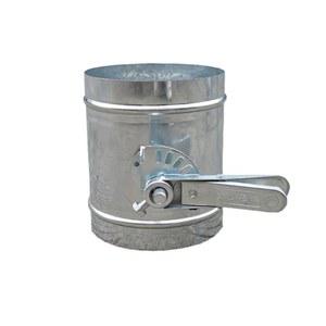 스텐 연통 댐퍼 구멍 환기 100mm 캠핑 벽난로 화로대 자바라 배관 공기구멍 자재