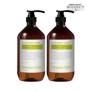 히말라야 허브 나드 레몬민트 바디워시 1000ml x2개