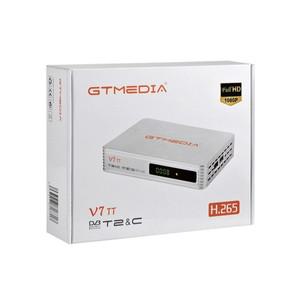 GTMEDIA V7TT TDT HD TV 수신기 DVB-T2/T DVB-C H.256 10비트 1080P 풀 디코더 (네트워크 인터페이스 WIFI