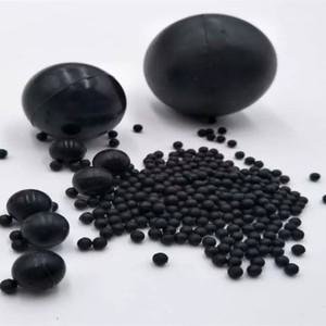 Diamenter 2mm ~ 100mm 단단한 고무 공 진동 스크린 탄성 산업용 내마모성