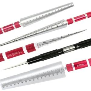 테이퍼게이지 원형 고정밀 내경 내경게이지 틈새 깊이 계량 파이프 나사 스틸 테이퍼 측정