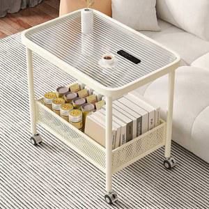 바퀴달린 쇼파 심플 방송 거실 바퀴 회전 테이블 업소용