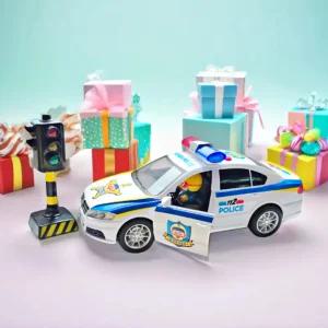 뽀로로 신호등 경찰차 후렉션 사운드 라이트 자동차 장난감 미니카 경찰놀이 폴리스카 어린이