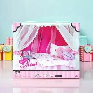 미미 패션미미 베드룸 침대 소품 인형놀이 침실 꾸미기 미니어처 가구 소꿉놀이 장난감 여아