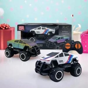 몬스터 사이버트럭 RC카 무선조종 알씨카 트럭 테슬라 자동차 LED 미니카 모형 장난감