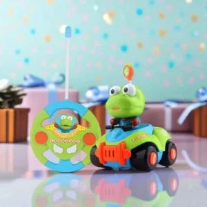 뽀로로와 친구들 크롱 RC 자동차 장난감 미니카 무선조종 RC카 멜로디 피규어 자동차놀이