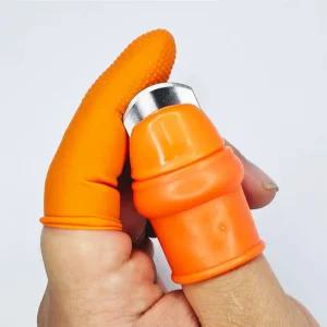 골무 손가락칼 엄지칼 작물 수확 텃밭 야채 손질 칼 Obb7+8VCl