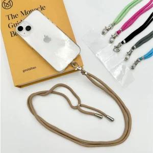 핸드폰 휴대폰 스트랩 줄 크로스 목걸이 분실방지 CTo6+4sHO