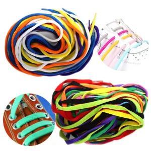 칼라 운동화끈 넒은 둥근 신발끈-칼라혼합(10개) QjF4+1AUH