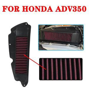오토바이 액세서리 혼다 ADV350 2022 - SH350 용 고 유량 에어 필터 흡기 클리너 세척 가능 재사용