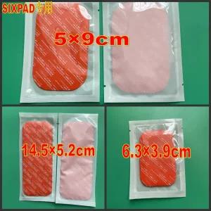 호환 재사용 가능한 고전도성 하이드로겔 젤 패드 시트 SIXPAD 바디 Abs 핏 2 복부 훈련 다리 벨트