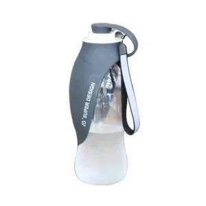 강아지 휴대용 물병 그레이 1P 애견 외출 산책 물통