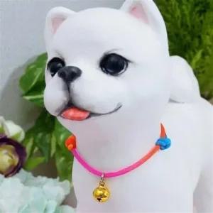 강아지올인원 무지개방울목걸이(10개입/1판)