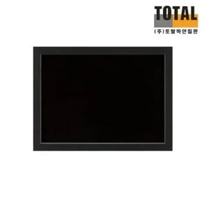 블랙보드 보드판 흑칠판 광고판 다크우드 500x700