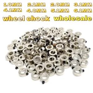 항공기  스테인레스 RC소품 정신 스토퍼 기어 세트 모델 절묘한 랜딩 휠 비행기 스틸 칼라 장인 20P