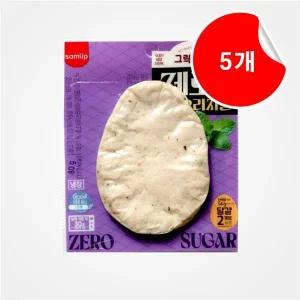 삼립 그릭슈바인 제로닭 오리지널맛 80g 5개