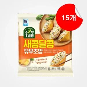 [사조대림] 새콤달콤 유부초밥 주부초밥짱 280g X 15개