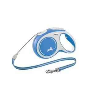반려견 코드형 M사이즈 블루 5M 강아지 자동 리드줄