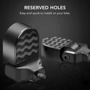 접이식 뒷발판 - 가볍고 설치가 용이함 자전거호환  광범위한 호환성 캐리어