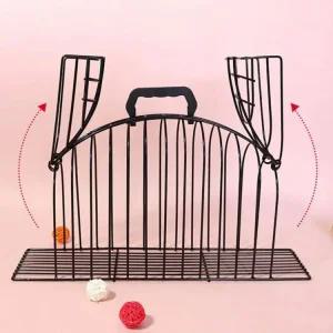 세척 반려동물 고정 청소용 고양이 목욕 미용 케이지 물림 방지 간편 안전 애완동물 금속