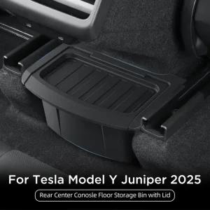 출시 E 2025년용 튜닝용품 모델 Y 블랙 TP 정리함 액세서리 트 뒷좌석 수납함 팔걸이 주니퍼