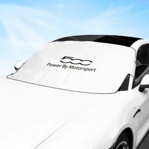 2012 695 L C 500 썬팅필름 액세서리 자동차 Fiat 차양 유리 커버 tiUV 앞