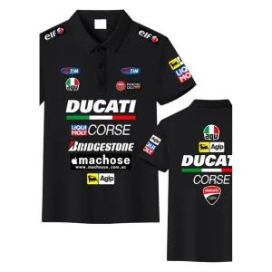 바이크 카라티 폴로 셔츠 GP 경기복 스타일 오토바이 연습복 쿨링 티셔츠