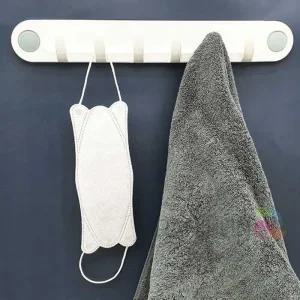 화이트 벽옷걸이행거 다용도걸이 사무실가방걸이 행거 주방용품걸이 벽부착옷걸이