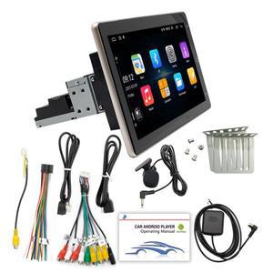 단일 1 Din 안드로이드 자동차 라디오 멀티미디어 인치 Dvd 플레이어 Gps 네비게이션 회전 90도