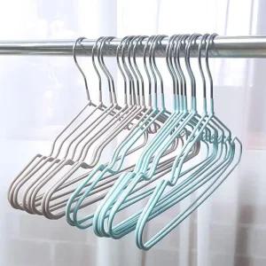 미니행거 원룸 옷걸이 보관 정리 공간활용 10p 소형 의류 수납 스테인리스