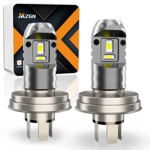 L 전구 오토바이 부품 흰색 P45T 빔 라이트 극성 높 낮 밝 비 12V