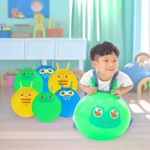 캐스B 밸런스 점핑볼 6종 통통볼 점핑말 세트 호핑말 콩콩이 신체균형 점프놀이 키즈짐볼