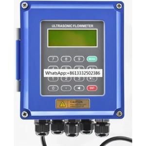 디지털 초음파 유량계 벽걸이 형 클램프 TM-1 변환기 DN50mm-700 TUF-2000B RS485 인터페이스 IP67 보호