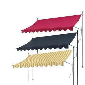 접이식 개폐형 캐노피, 상점용, 손잡이, 비/햇빛 차단, 발코니, 마당, 방수, 텐트