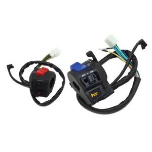 컨트롤러 오토바이부품 경적방향지시등라이트전기 핸들바 B08A오토바이 포함 시동