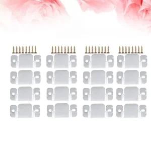 16개 메탈 브래킷 너트 고정용 볼트 커넥터 소파 헤비 인터락 하드웨어 듀티 목재 프레임 패스너