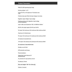 RC 소품 헬리콥터 용 모델 5V/9V/12V 스텝 다운 싱 비행기 드론 FPV 레귤터 BEC 660V