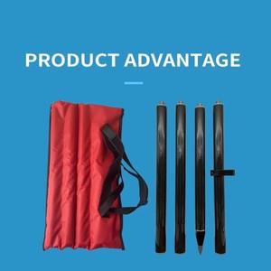 탄소 섬유 측량 폴, GPS 프리즘 RTK 타입 4 5/8 스레드, 직경 32mm, 2M