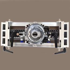 목제 도어 슬롯터 힌지 구멍 오프너, 2 in 1 브래킷, 옷장 모티징 지그, DIY