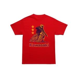 레드 의류 사이 셔츠 성인 새로운 운동 느슨한 야외 상의 저지 오토바이 여름 클래식 사키