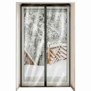 블랙 비닐커튼 대120x210 거실커텐 방한방풍커튼 방풍 방풍커텐 바람막이커튼