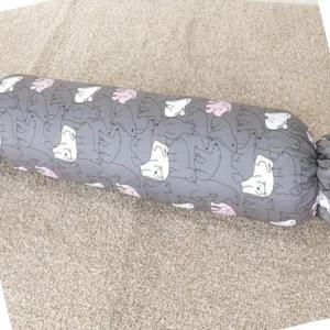 북극곰 캔디베이직 베개 그레이 안락쿠션 소파쿠션 홈쿠션